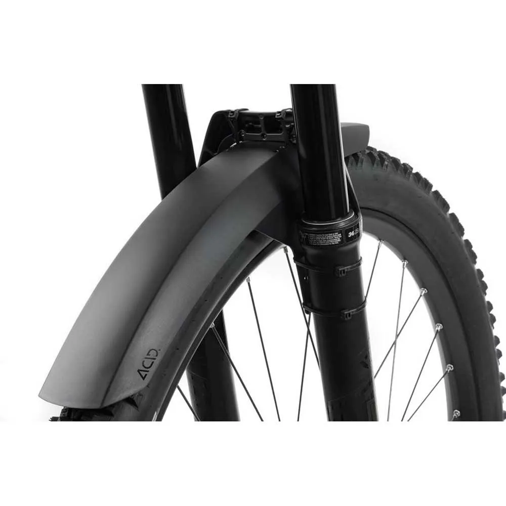 ACID Mud Blocker Long Vorderer Kotflügel, Black, One Size ACID Mud Blocker Long Vorderer Kotflügel, Black, One Size