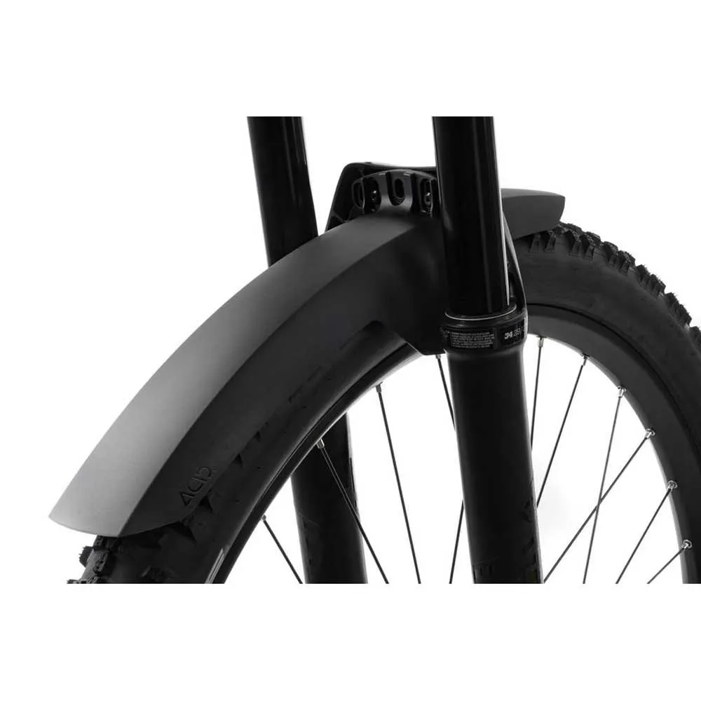 ACID Mud Shield Long Vorderer Kotflügel, Black, One Size