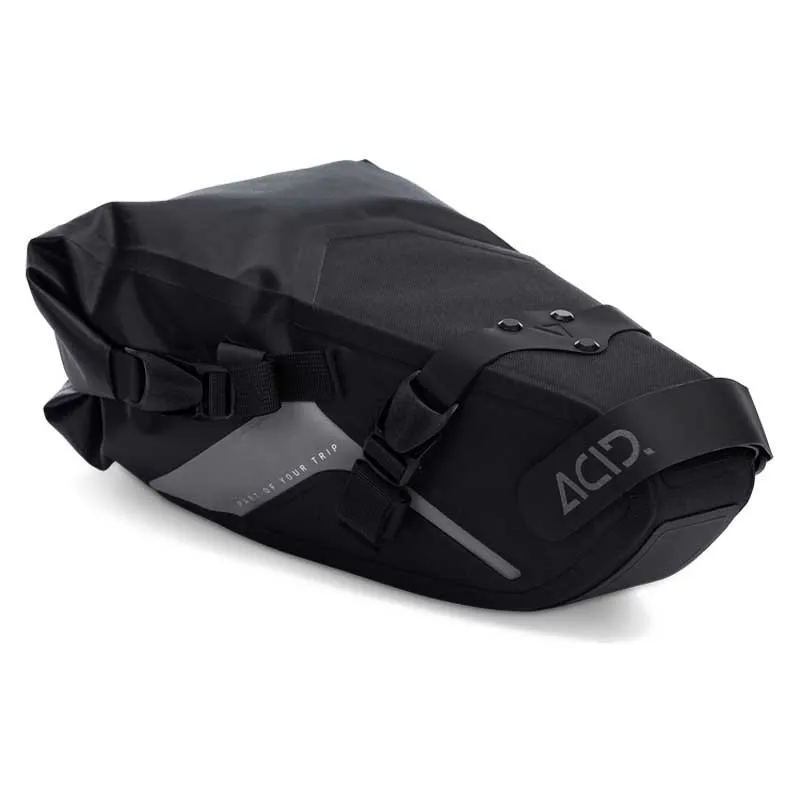 ACID Pack Pro Satteltasche 6l, Black, One Size ACID Pack Pro Satteltasche 6l, Black, One Size