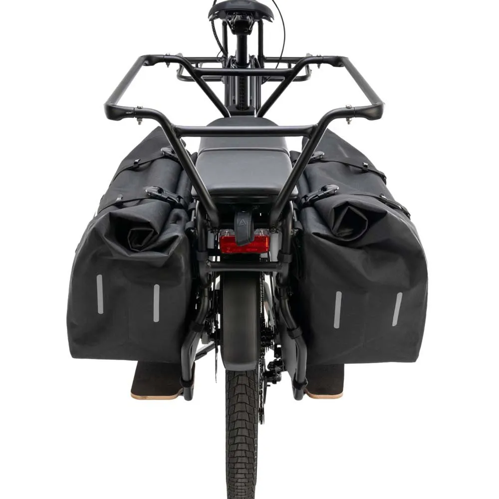 ACID Pro 45/2 Longtail Fahrradtaschen 90l, Black, One Size ACID Pro 45/2 Longtail Fahrradtaschen 90l, Black, One Size