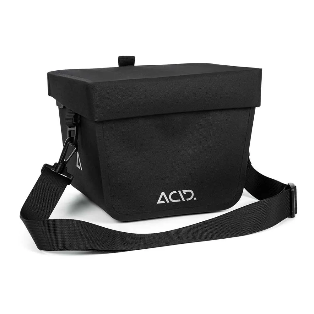 ACID Pure Lenkertasche 7l, Black, One Size ACID Pure Lenkertasche 7l, Black, One Size