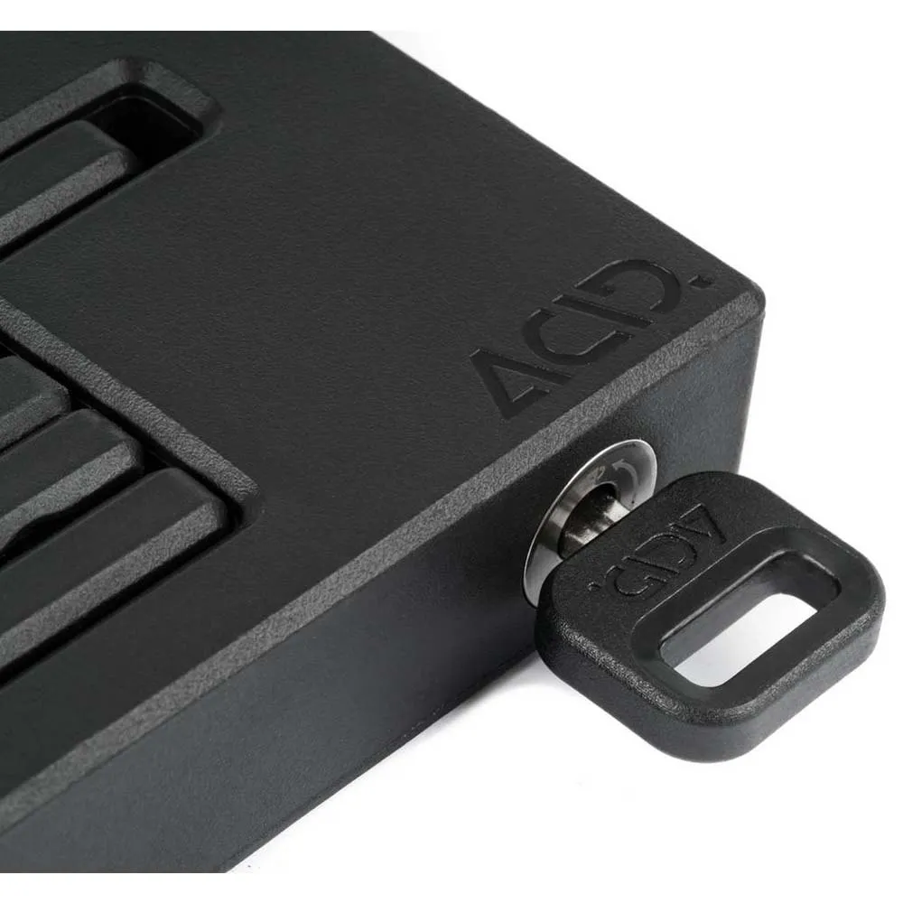 ACID Rigid 90 Faltschloss, Black, 8 x 900mm ACID Rigid 90 Faltschloss, Black, 8 x 900mm