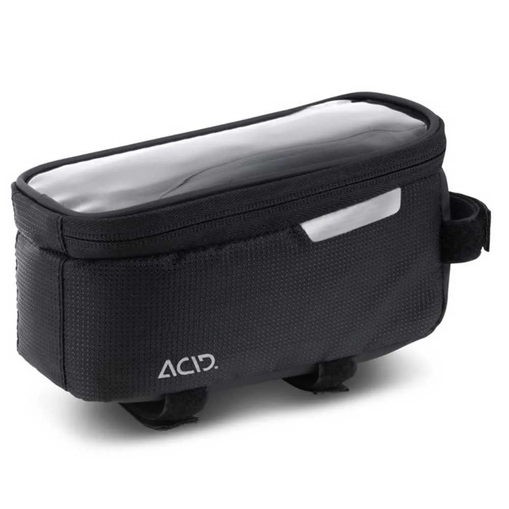 ACID Top Tube View Cmpt 1l Rahmentasche, Black, One Size ACID Top Tube View Cmpt 1l Rahmentasche, Black, One Size