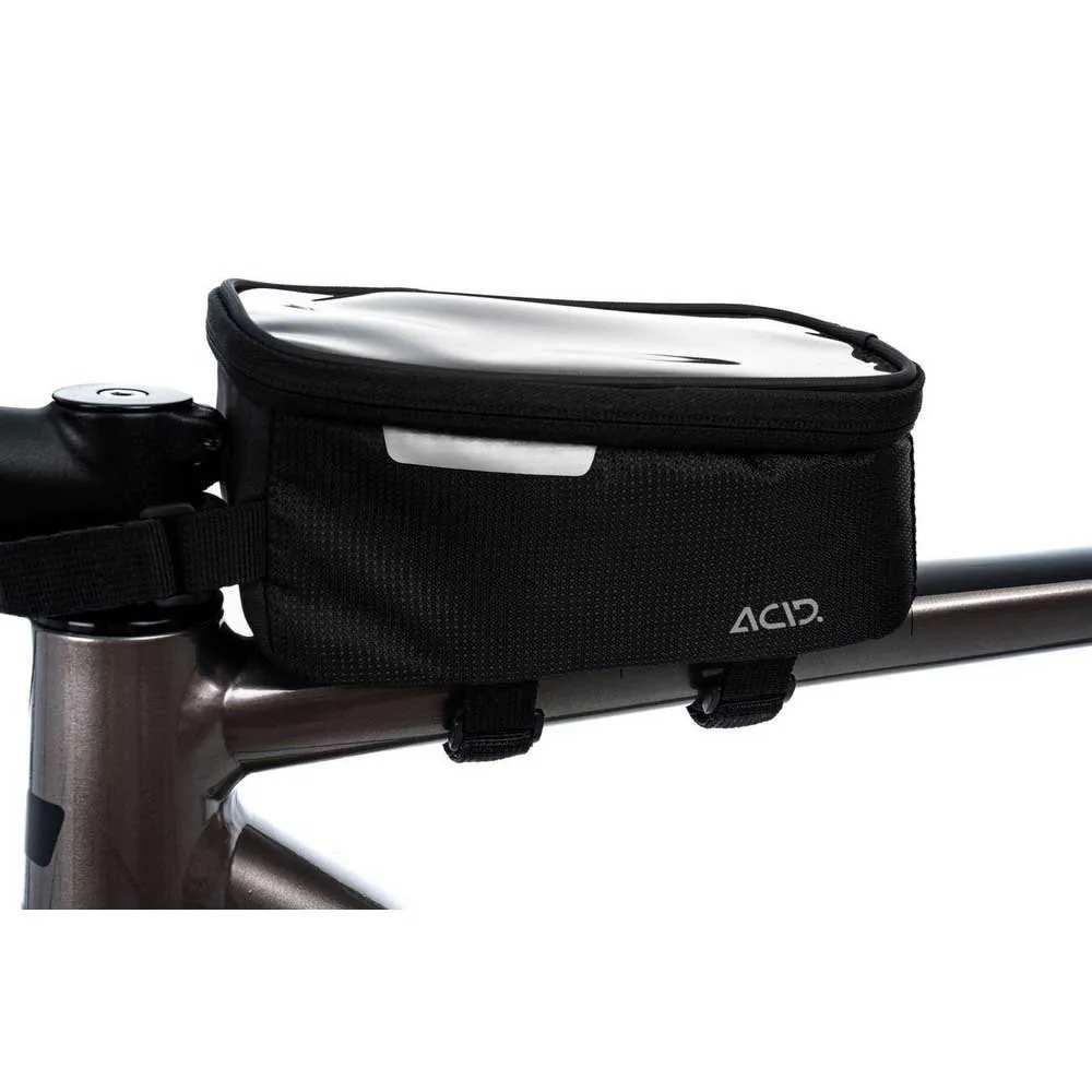 ACID Top Tube View Cmpt 1l Rahmentasche, Black, One Size ACID Top Tube View Cmpt 1l Rahmentasche, Black, One Size
