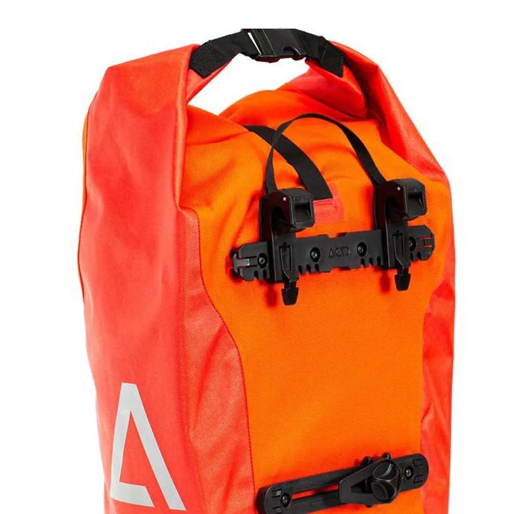 ACID Travlr Fahrradtasche 15l, Flame / black, One Size ACID Travlr Fahrradtasche 15l, Flame / black, One Size