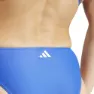 adidas 3 Bar Logo Print Badeanzug, Team royal blue / white