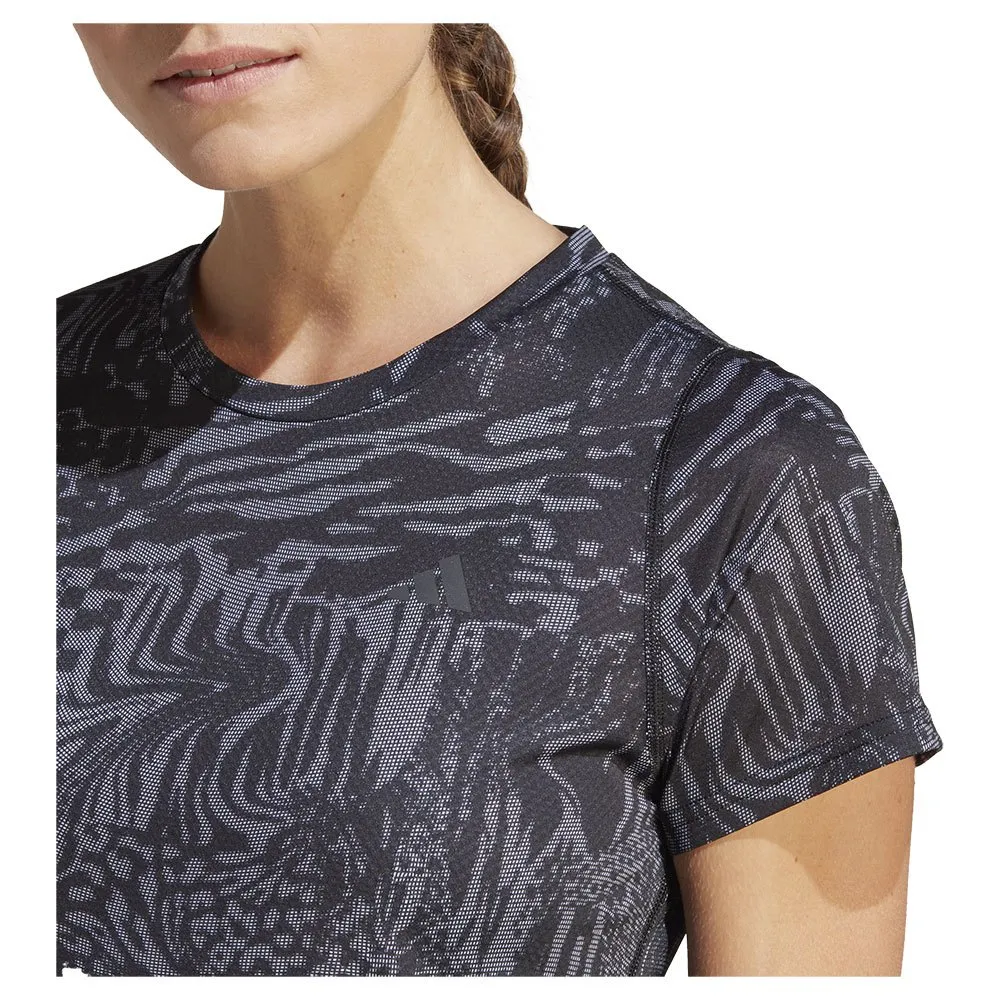 adidas 3b Aop Kurzarm-t-shirt female, Black / white adidas 3b Aop Kurzarm-t-shirt female, Black / white