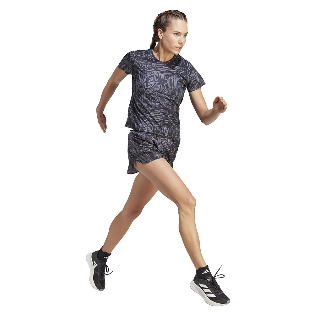 adidas 3b Aop Kurzarm-t-shirt female, Black / white adidas 3b Aop Kurzarm-t-shirt female, Black / white