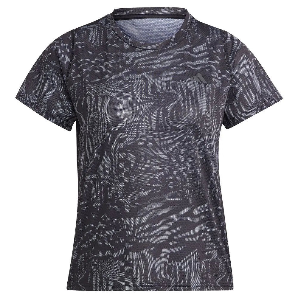 adidas 3b Aop Kurzarm-t-shirt female, Black / white adidas 3b Aop Kurzarm-t-shirt female, Black / white