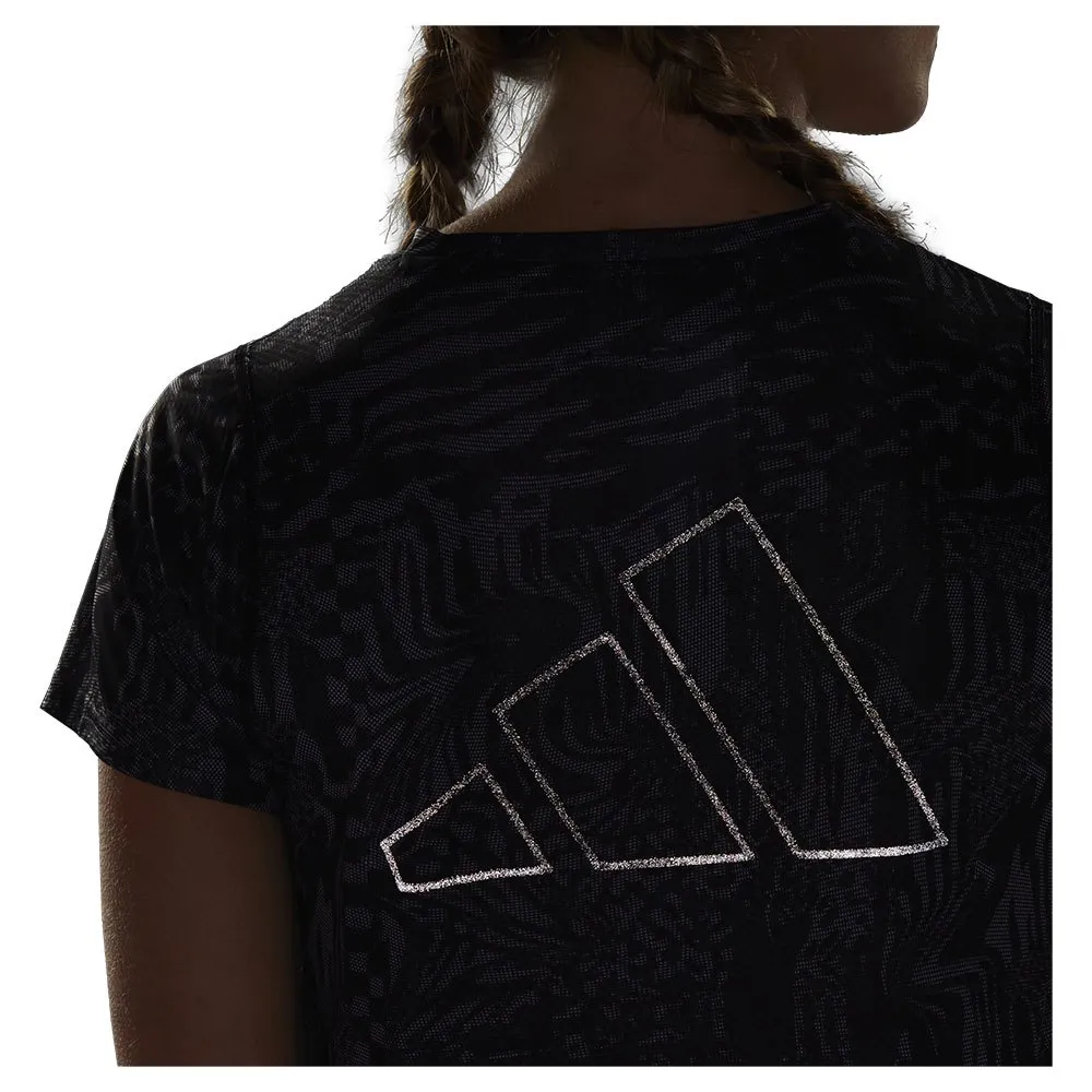 adidas 3b Aop Kurzarm-t-shirt female, Black / white adidas 3b Aop Kurzarm-t-shirt female, Black / white