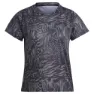 adidas 3b Aop Kurzarm-t-shirt female, Black / white