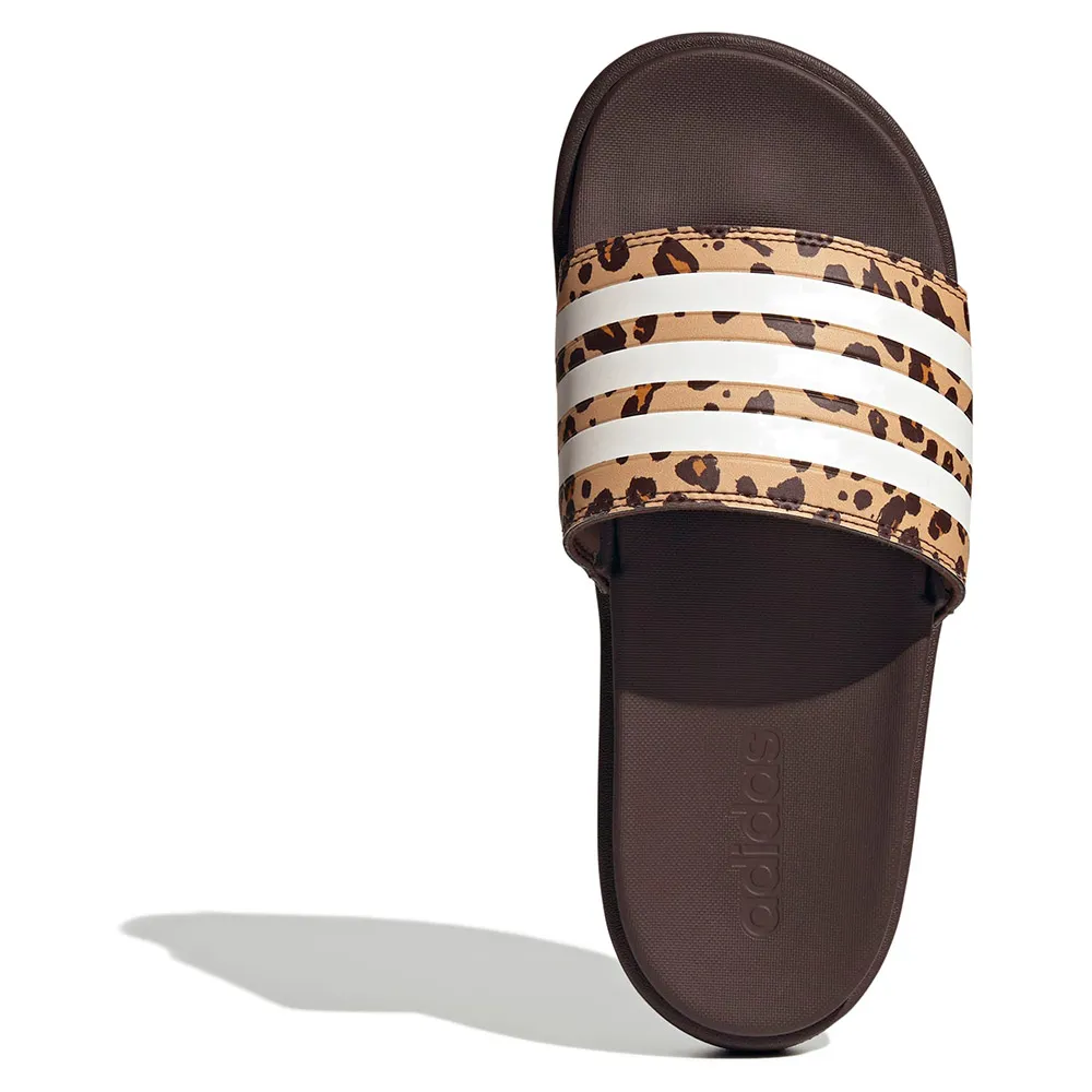 adidas Adilette Platform Badesandalen female, Shadow brown / cloud white / magic beige, EU 43 adidas Adilette Platform Badesandalen female, Shadow brown / cloud white / magic beige, EU 43