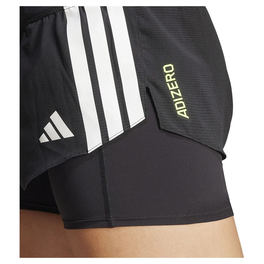 adidas Adizero 2in1 Gel Pocket Kurze Hose female adidas Adizero 2in1 Gel Pocket Kurze Hose female