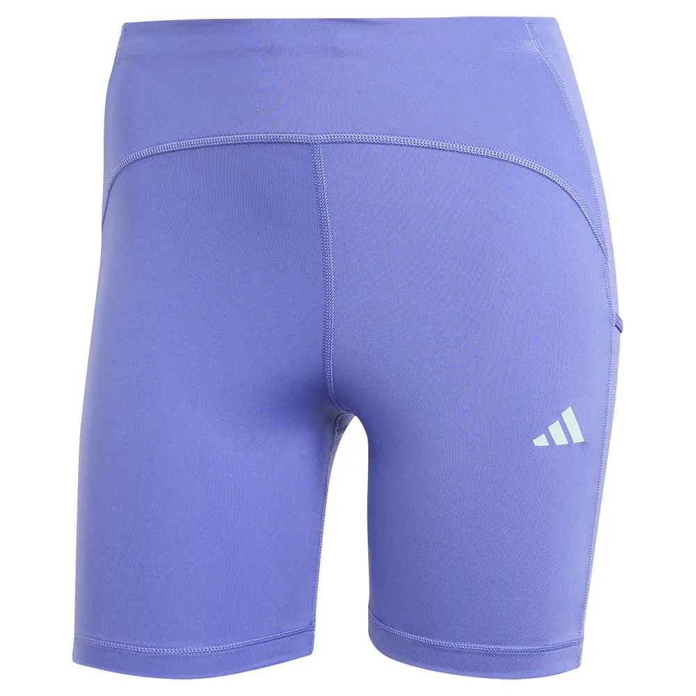 adidas Adizero 4´´ Kurze Leggings female, Semi cobalt blue adidas Adizero 4´´ Kurze Leggings female, Semi cobalt blue