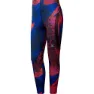 adidas Adizero Aop Leggings female, Black / bright red