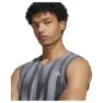 adidas Adizero Btn Running ärmelloses T-shirt male, Grey three / grey five