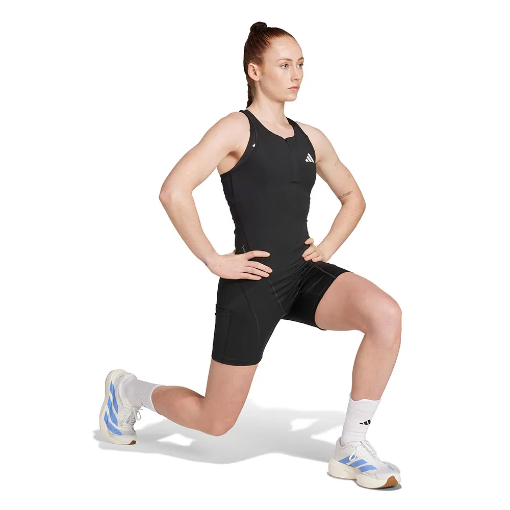 adidas Adizero Btn Running Sprint ärmelloser Triathlonanzug female, Black