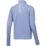 adidas Adizero Halbreißverschluss-langarm-t-shirt female, Blue spark