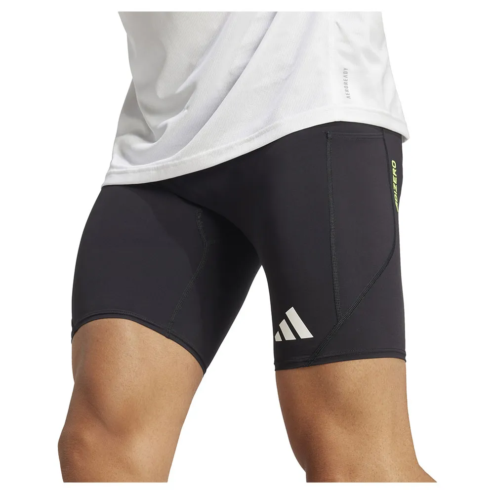 adidas Adizero Pocket Kurze Leggings male, Black adidas Adizero Pocket Kurze Leggings male, Black