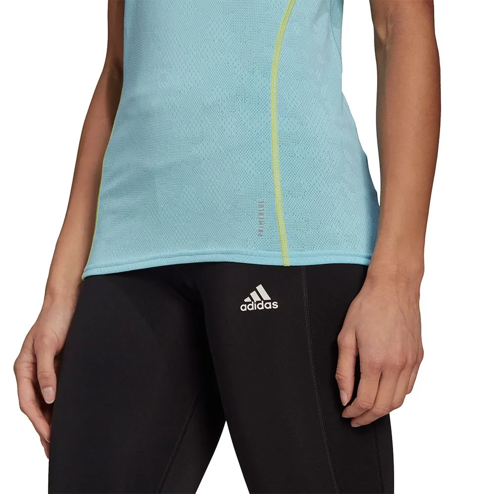 adidas Adizero Primeblue ärmelloses T-shirt female, Hazy sky