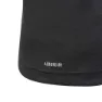 adidas Aeroready 3 Stripes Kurzarm-t-shirt, Black / black / white, 9-10Y