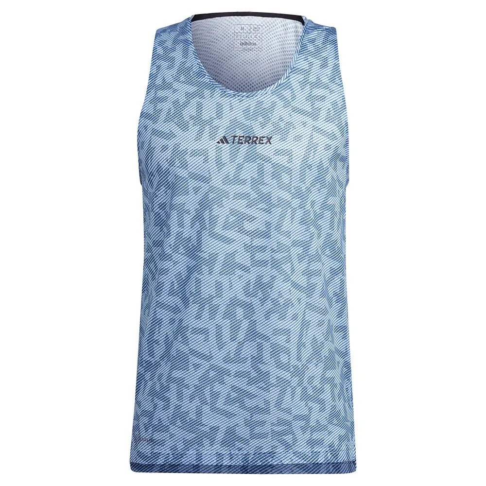 adidas Agr ärmelloses T-shirt, Blue dawn / wonder steel adidas Agr ärmelloses T-shirt, Blue dawn / wonder steel