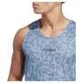 adidas Agr ärmelloses T-shirt, Blue dawn / wonder steel