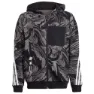 adidas Arkd3 Reißverschlusspullover, Black / white / white, 7-8Y