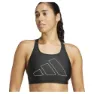 adidas Big Bars Y Back Bikinioberteil female, Black / white, XS