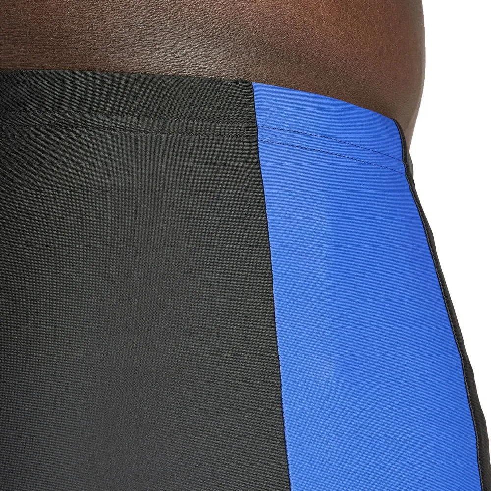 adidas Block Badehose Boxer male, Black / team royal blue / blue burst