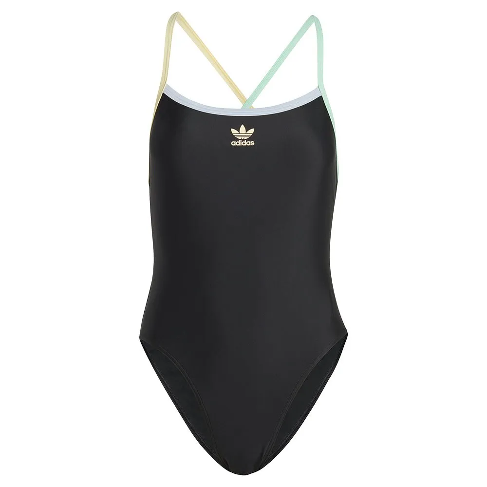 adidas Cic Binding S Badeanzug female, Black / almost yellow