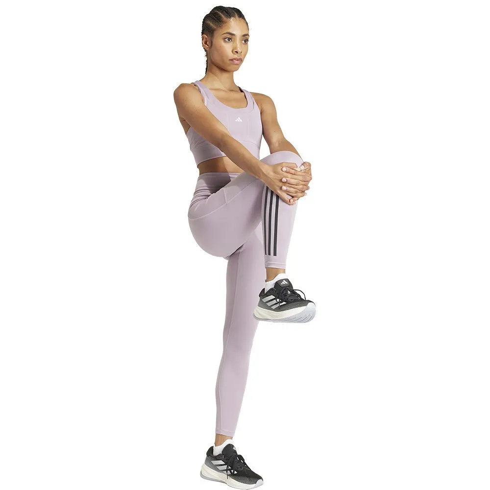 adidas Dailyrun 3 Stripes 7/8 Leggings female adidas Dailyrun 3 Stripes 7/8 Leggings female