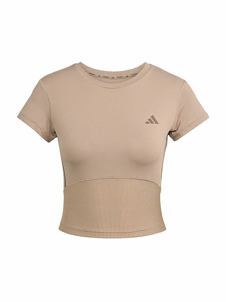 adidas Damen Fitnessshirt Hyperglam Ripp-Baby adidas Damen Fitnessshirt Hyperglam Ripp-Baby