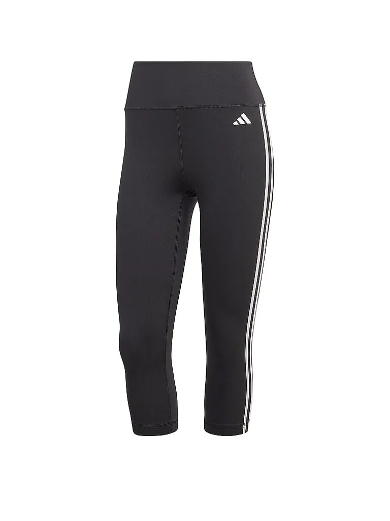 adidas Damen Fitnesstight Train Essentials 3-Streifen High-Waisted 3/4 adidas Damen Fitnesstight Train Essentials 3-Streifen High-Waisted 3/4