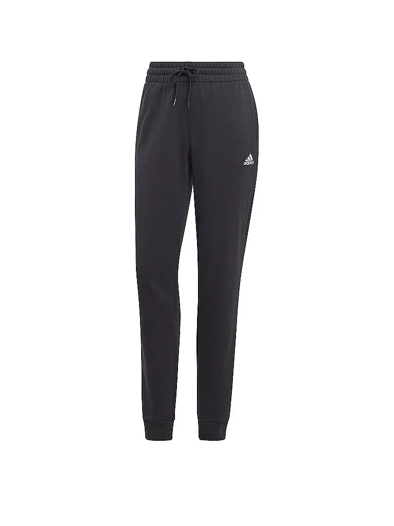adidas Damen Jogginghose Essentials Linear French Terry Cuffed adidas Damen Jogginghose Essentials Linear French Terry Cuffed