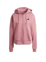 adidas Damen Kapuzenjacke 3S rosa adidas Damen Kapuzenjacke 3S rosa