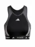 adidas Damen Sport-BH TECHFIT High-Neck Colorblock Medium Support