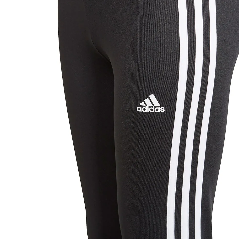 adidas Designed 2 Move 3 Stripes Leggings, Black / white, 7-8Y