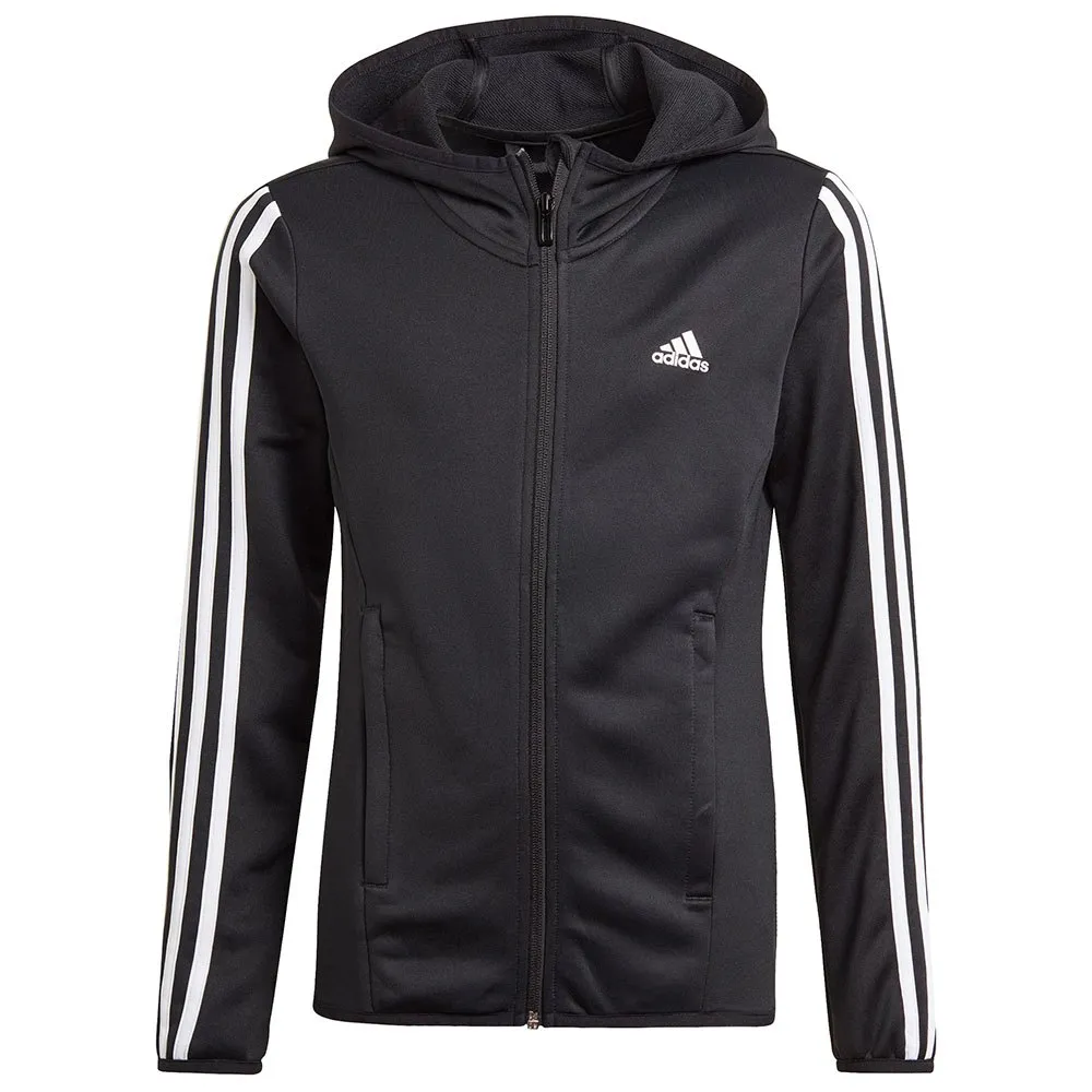 adidas Designed To Move 3 Stripes Trainingsanzug, Black / white, 5-6Y