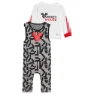 adidas Dy Mm One Set Ohne Ärmel, White / vivid red / medium grey heather / black / vivid red s21, 12-24MON