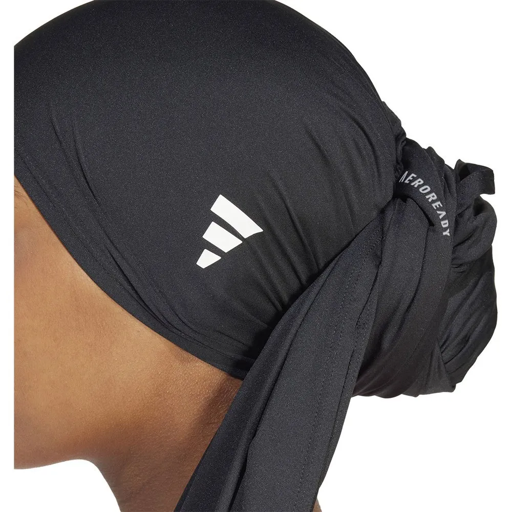 adidas E 3 Stripes Hijab female, Black adidas E 3 Stripes Hijab female, Black