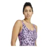 adidas Essentials Animal Print U Back Badeanzug
