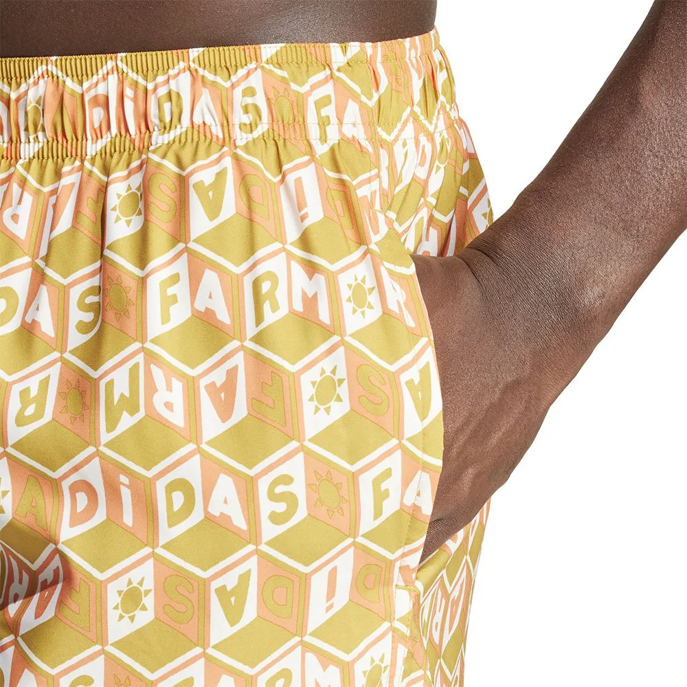 adidas Farm Clx Vsl 3 Stripes Badeshorts adidas Farm Clx Vsl 3 Stripes Badeshorts