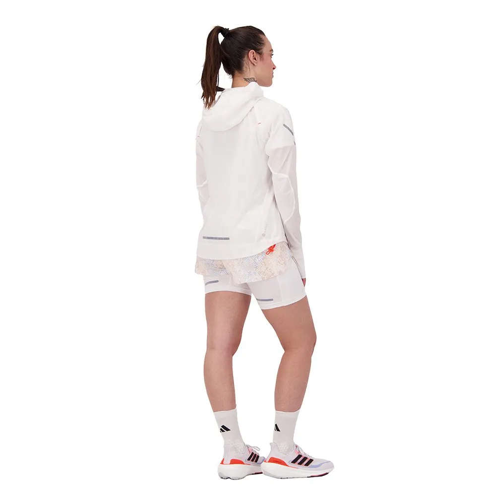 adidas Fast Aop 2 In 1 Kurze Hose female, White / alumina
