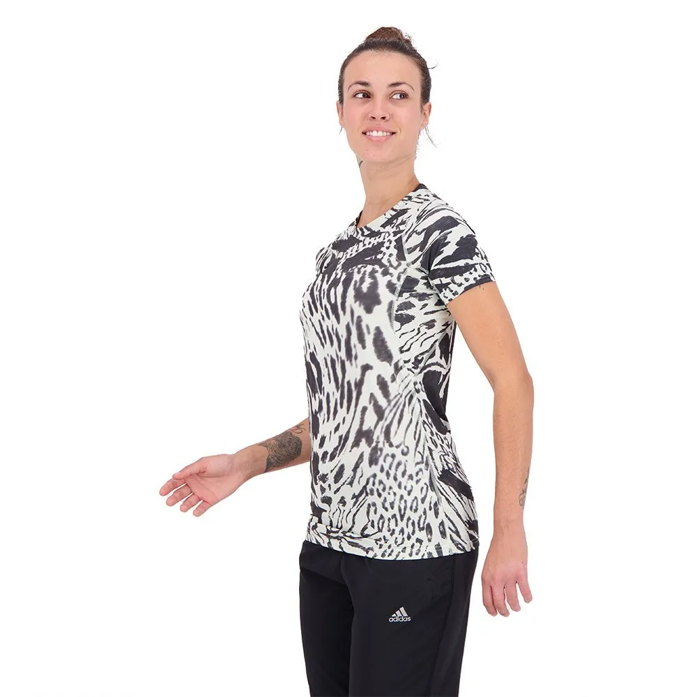 adidas Fast Aop Kurzarm-t-shirt female