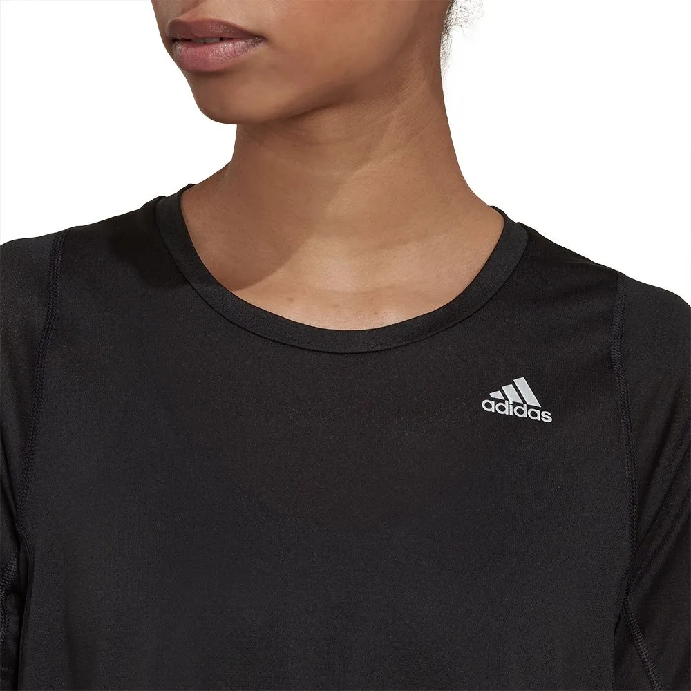 adidas Fast Crop Kurzarm-t-shirt female, Black adidas Fast Crop Kurzarm-t-shirt female, Black