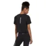 adidas Fast Crop Kurzarm-t-shirt female, Black