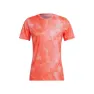 adidas Fast Tee GFX Kurzärmliges T-Shirt, Orange