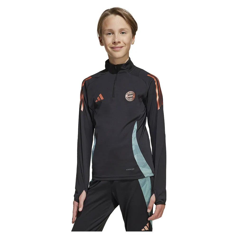 adidas Fc Bayern Tiro 24 Training Halbreißverschluss-sweatshirt, Black, 5-6Y adidas Fc Bayern Tiro 24 Training Halbreißverschluss-sweatshirt, Black, 5-6Y