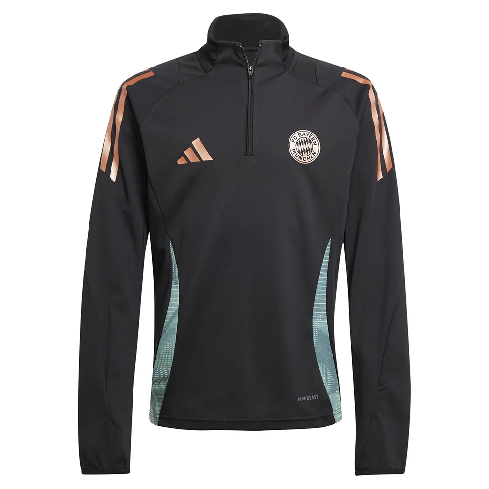 adidas Fc Bayern Tiro 24 Training Halbreißverschluss-sweatshirt, Black, 5-6Y adidas Fc Bayern Tiro 24 Training Halbreißverschluss-sweatshirt, Black, 5-6Y